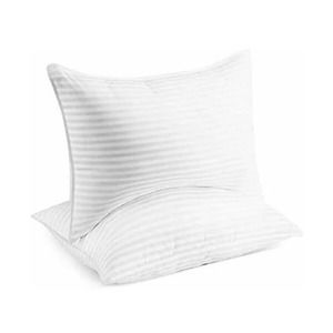 2-Pack Beckham Hotel Collection Gel Pillow Luxury Plush Gel Pillow Queen